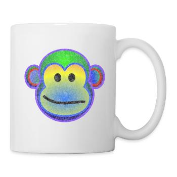 Funky monkey - Tasse - Weiß - Rechts