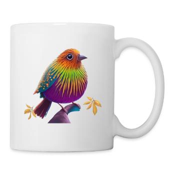 Fantasy bird - Mug - white - Right