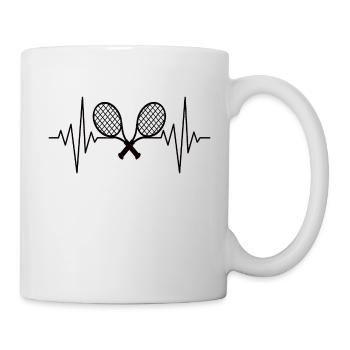My heart sleeps for squash design - Mug - white - Right