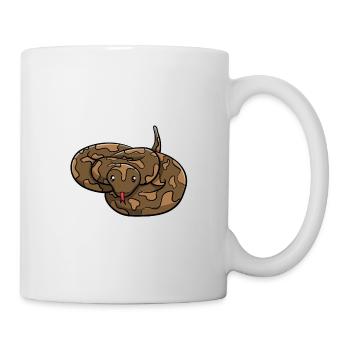 Berühre nicht meine Bälle - Tasse - Weiß - Rechts