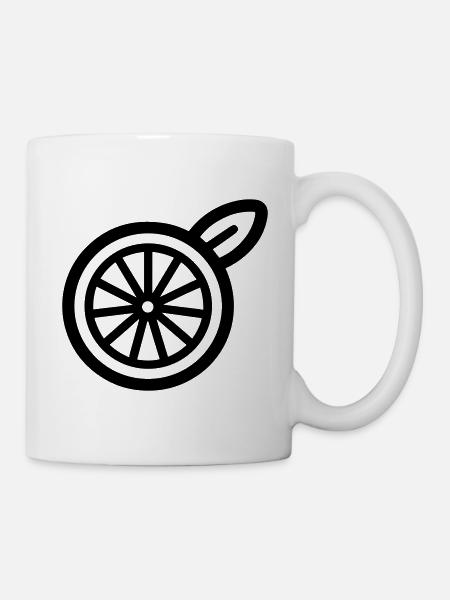 Zitrone - Tasse - Weiß