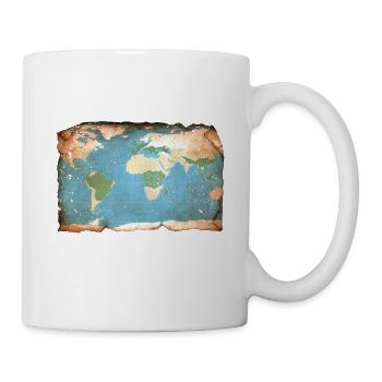 Leicht ablenkbar durch Karten - Tasse - Weiß - Rechts