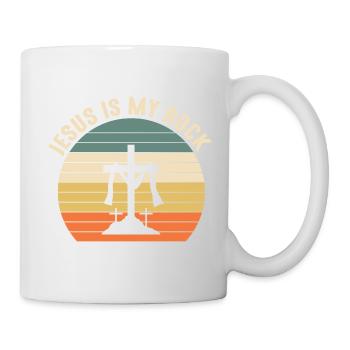 Messages de la Bible Jésus Tribu du Lion de Juda - Mug blanc - blanc - Droite