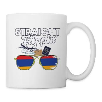 Straight Trippin' ' Arménie Vacances Tour Voyage - Mug blanc - blanc - Droite