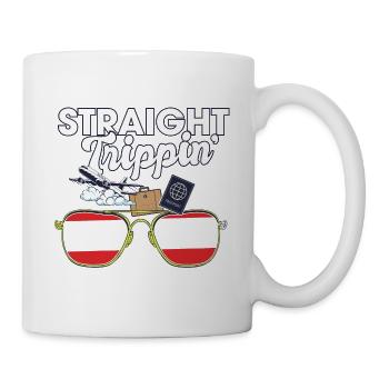 Straight Trippin' Austria Vacation Tour Travel - Tasse - Weiß - Rechts