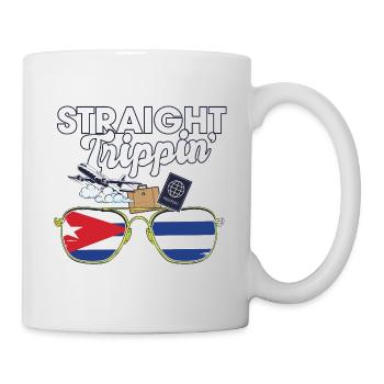 Straight Trippin' Cuba Vacation Tour Travel Trip - Mug - white - Right