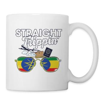 Straight Trippin' Ethiopie Vacances Tour Voyage - Mug blanc - blanc - Droite