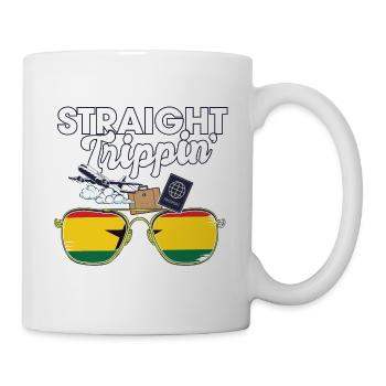 Straight Trippin' Ghana Vacation Tour Travel Trip - Mug - white - Right