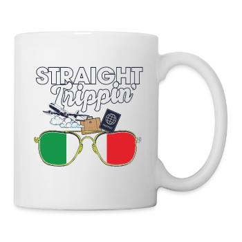 Straight Trippin' Italy Vacation Tour Travel Trip - Mug - white - Right