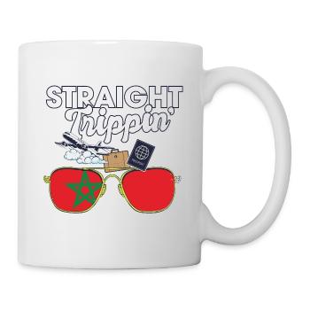 Straight Trippin' Morocco Vacation Tour Travel - Tasse - Weiß - Rechts