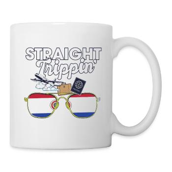 Straight Trippin' Paraguay Vacation Tour Travel - Mug - white - Right