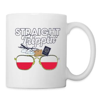 Straight Trippin' Poland Vacation Tour Travel - Tasse - Weiß - Rechts