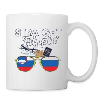 Straight Trippin' Slovenia Vacation Tour Travel - Tasse - Weiß - Rechts