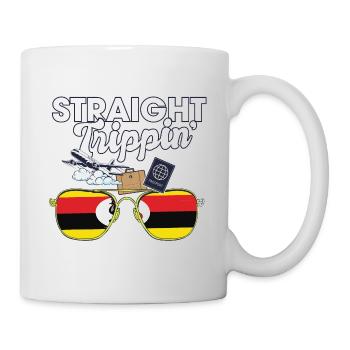 Straight Trippin' Uganda Vacation Tour Travel - Mug - white - Right