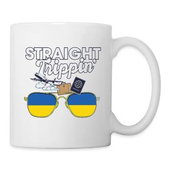 Straight Trippin' Ukraine Vacation Tour Travel - Mug - white - Right