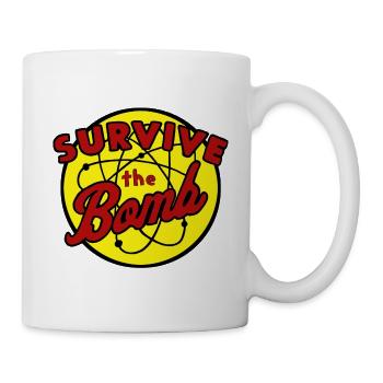 Survive the Bomb Atomic Age - Mug - white - Right