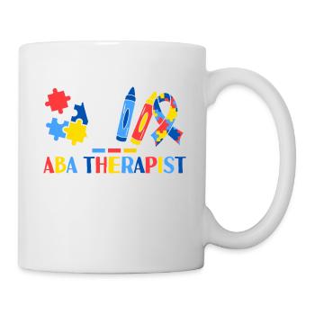 ABA Therapist Helping Students Bloom Behavioral - Mug - white - Right