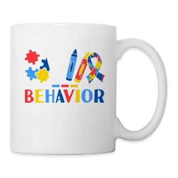 Behavior Goes Where Reinforcement Flows ABA - Mug - white - Right
