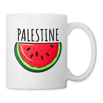 Palestine Watermelon - Mug - white - Right