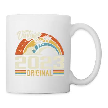 Vintage 2023 Vintage Retro Birthday Gift - Mug - white - Right