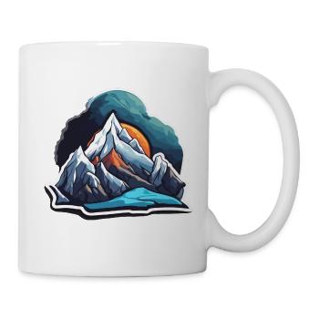 Mountain / Alps / Summit / Nature / Forest / Rock - Mug - white - Right