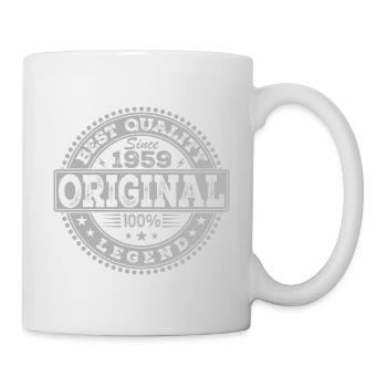 65th Birthday Original 1959 Vintage Gift - Mug - white - Right