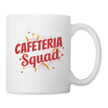 Cafeteria-Kader - Tasse - Weiß - Rechts