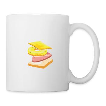 Hawaii Toast - Tasse - Weiß - Rechts