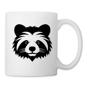 Kleiner Panda - Tasse - Weiß - Rechts