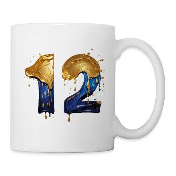 NO. 12 NUMBER 12 COOL 12TH BIRTHDAY - Mug - white - Right