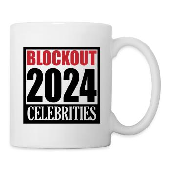 Blockout Celebrities 2024 | Farben änderbar - Tasse - Weiß - Rechts