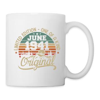 1941 June 1941 Original - June 1941 Anniversary - Mug - white - Right