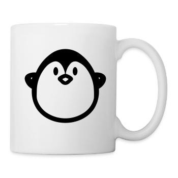Pingouin - Mug blanc - blanc - Droite