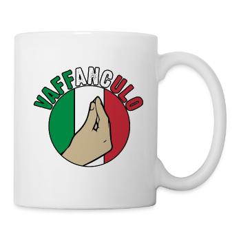 Italie Vaffanculo italien - Mug blanc - blanc - Droite