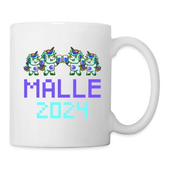 Fête Unicorn Malle 2024 - Mug blanc - blanc - Droite