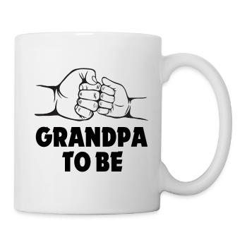 Grandpa To Be - Pregnancy Announcement - Mug - white - Right