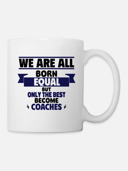 Nur die besten werden Trainer - Tasse - Weiß