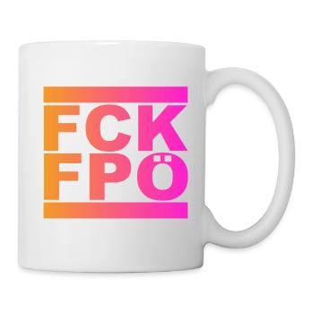 FCK FPÖ - Tasse - Weiß - Rechts