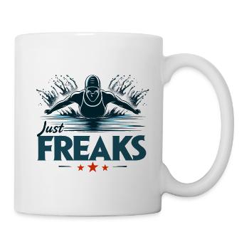 Just Freaks Natation Triathlon Fille -Just Freaks® - Mug blanc - blanc - Droite