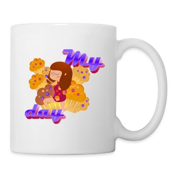 My day - Mug - white - Right