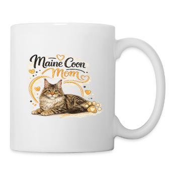 Maine Coon Mom Cat Love - Mug - white - Right