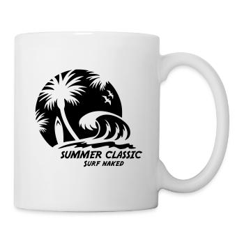 SUMMER CLASSIC SURF NAKED - Tasse - Weiß - Rechts