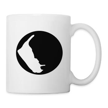 Blackbird au soleil - Mug blanc - blanc - Droite