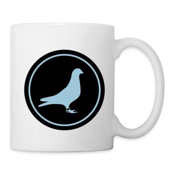 Brieftaubensport - Tasse - Weiß - Rechts