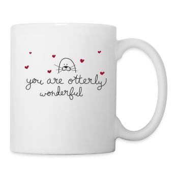 otterly wunderbar - Tasse - Weiß - Rechts