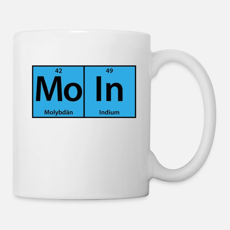 MoIn Periodensystem - Tasse - Weiß