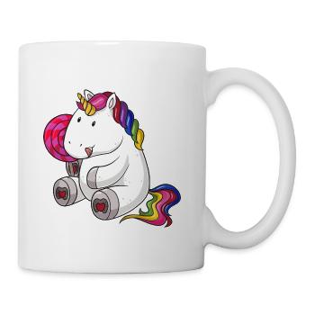 Lolli unicorn comic - Mug - white - Right