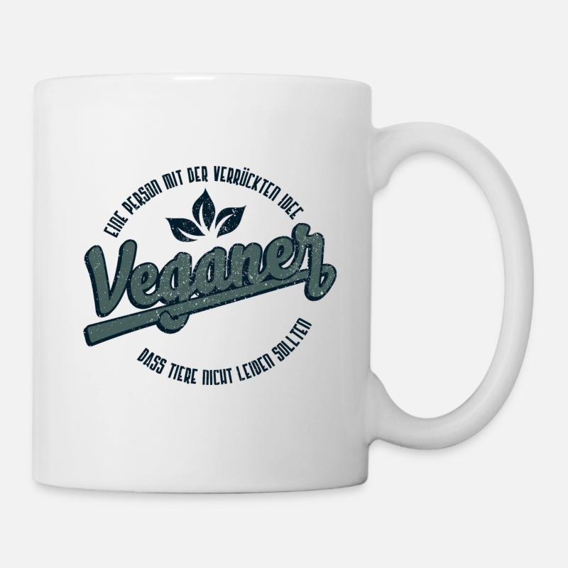 A person with the crazy idea gift - Mug - white