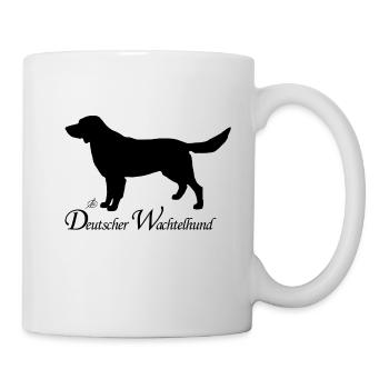 Deutscher Wachtelhund - Tasse - Weiß - Rechts