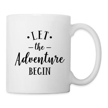 Aventure en plein air Montagnes Escalade Camping cadeau - Mug blanc - blanc - Droite